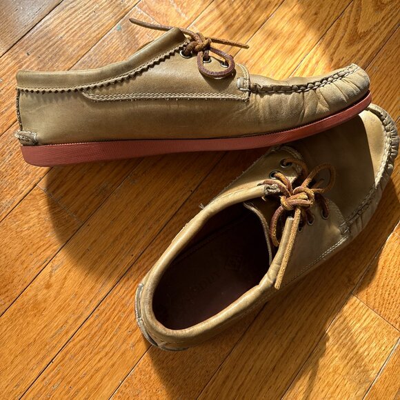 Quoddy Blucher Mocassins Mocs 9.5 Men's USA Handmade - Picture 5 of 16